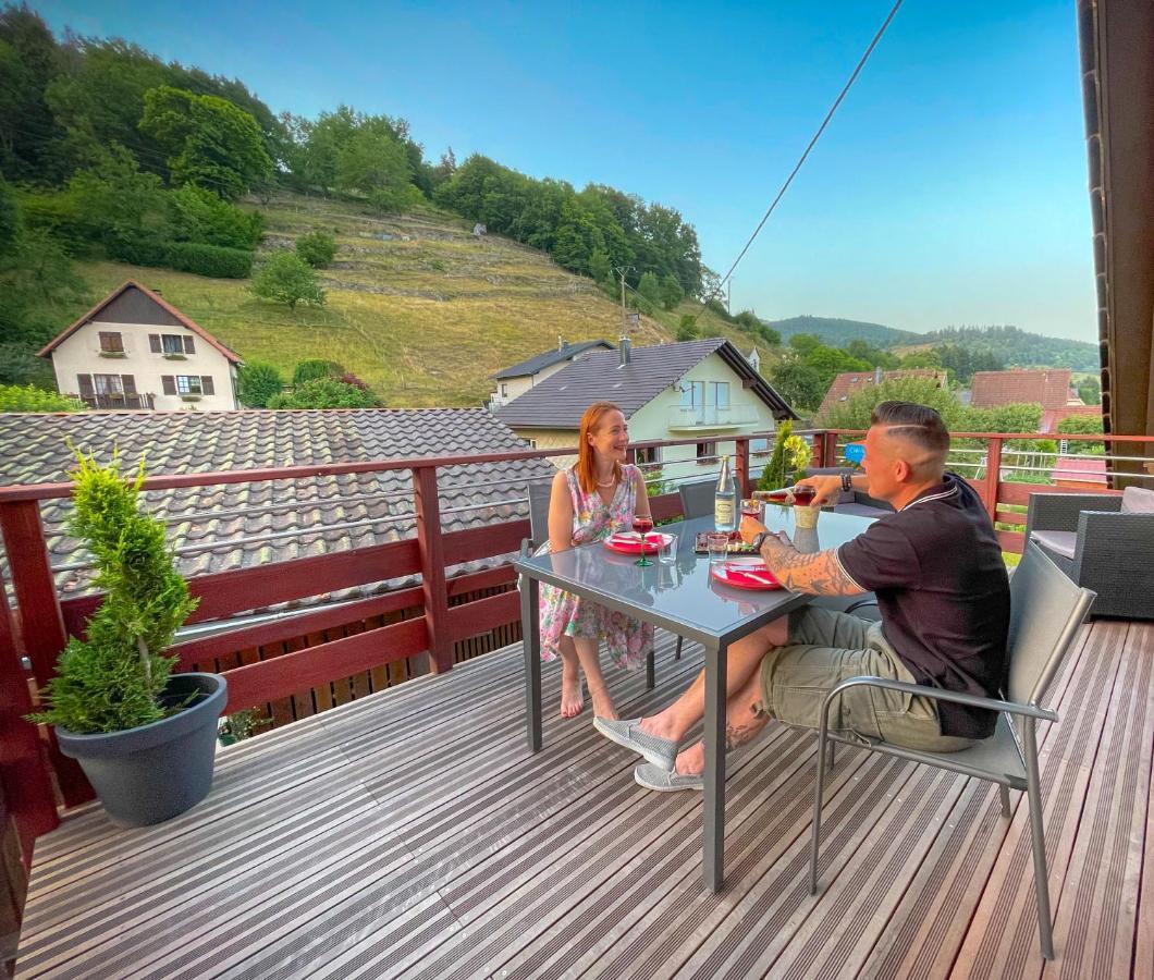 Gite Du Silberwald Charmant Gite Avec Spa - Jacuzzi , Acces Privatif Stosswihr Exteriör bild
